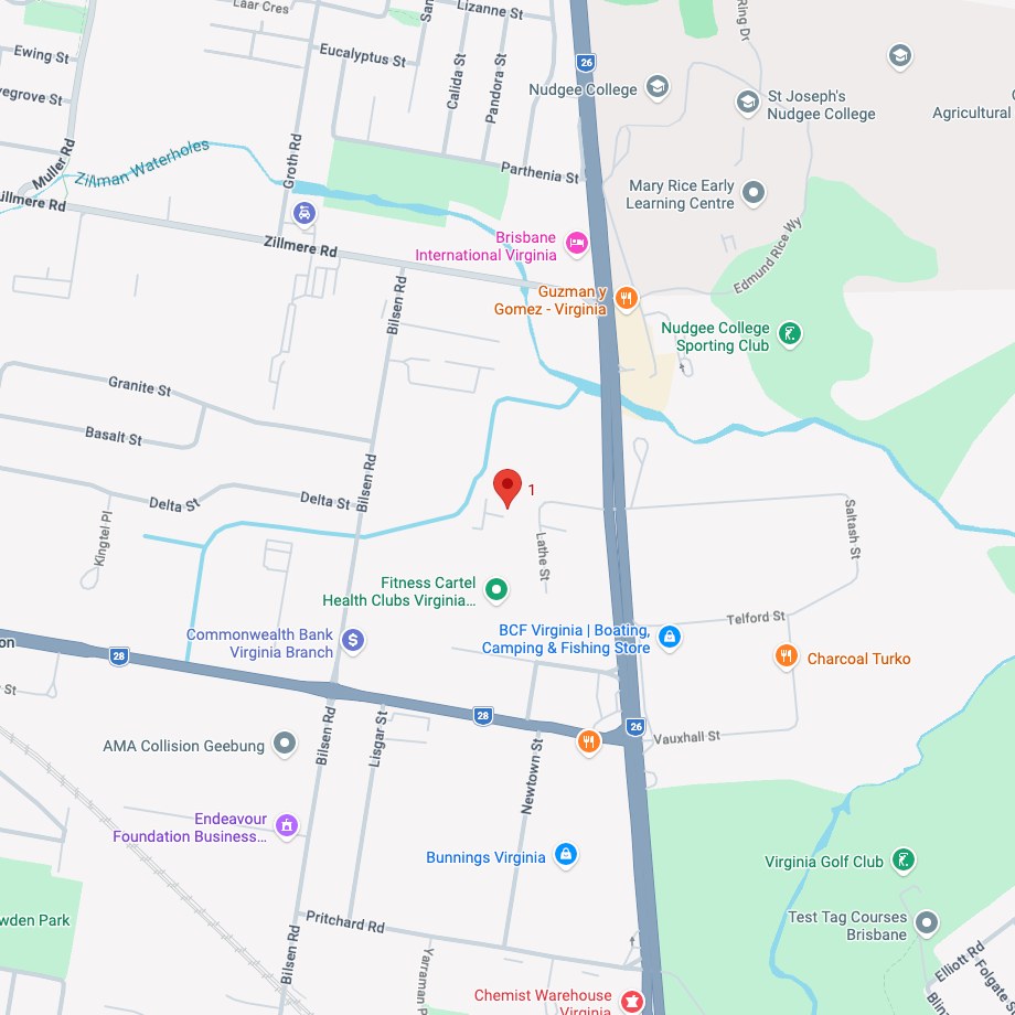 Bloomex Brisbane location map