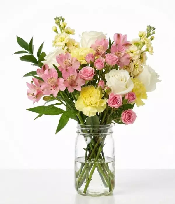 Grandeur Bouquet in Mason Jar