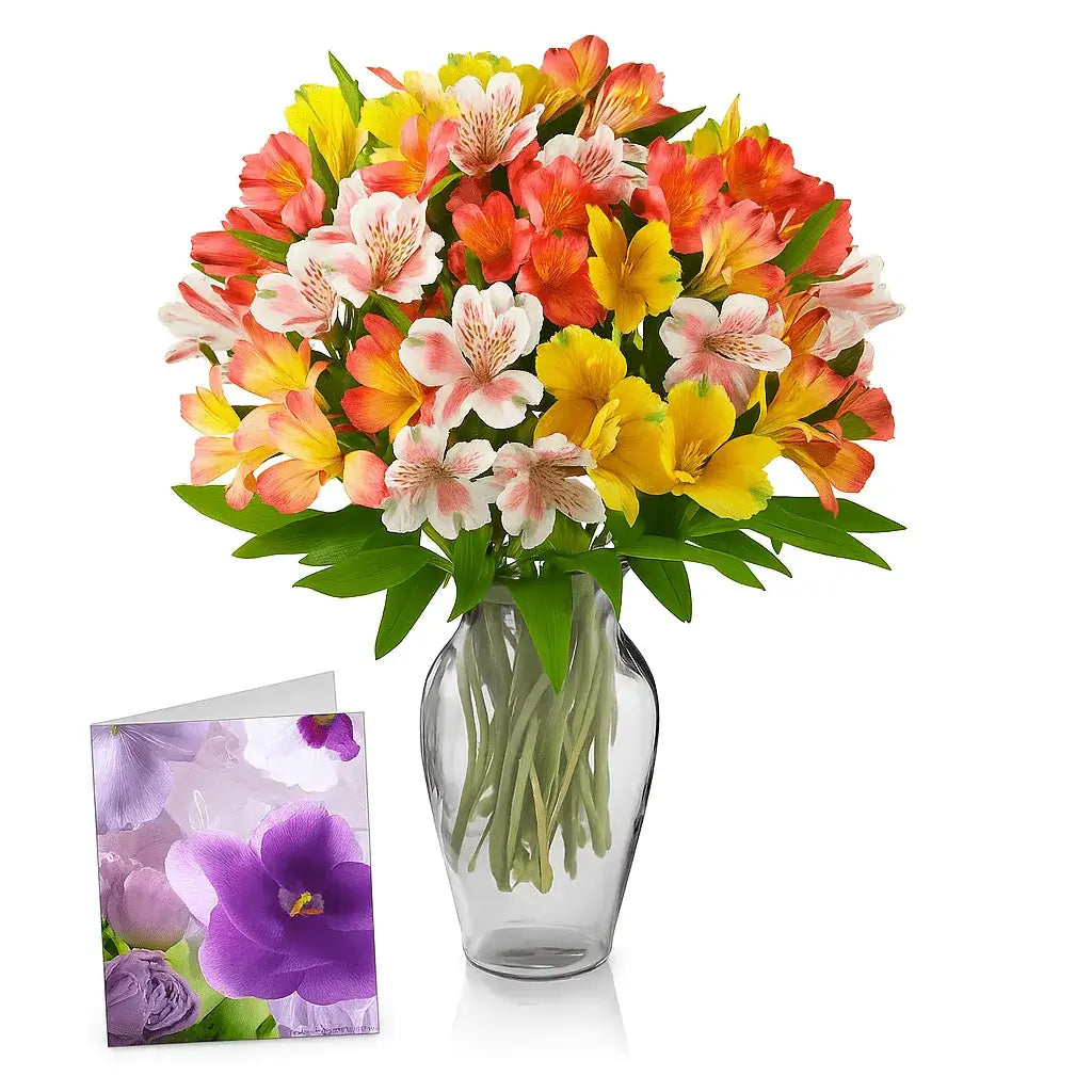 75 Blooms Of Alstroemeria